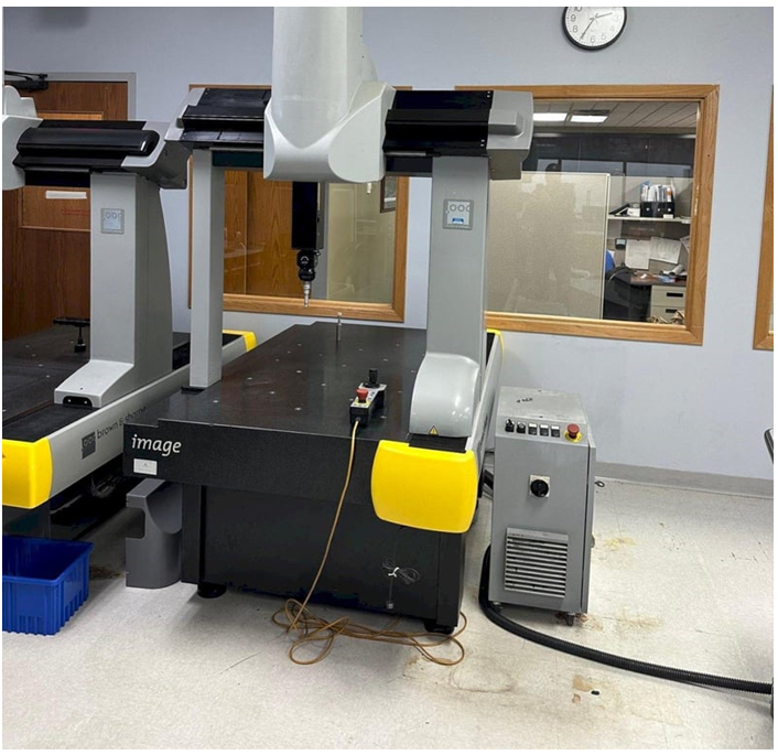 The coordinate measuring machine donated by Sandia National Laboratories to Las Positas College will help train inspectors to evaluate machined parts.