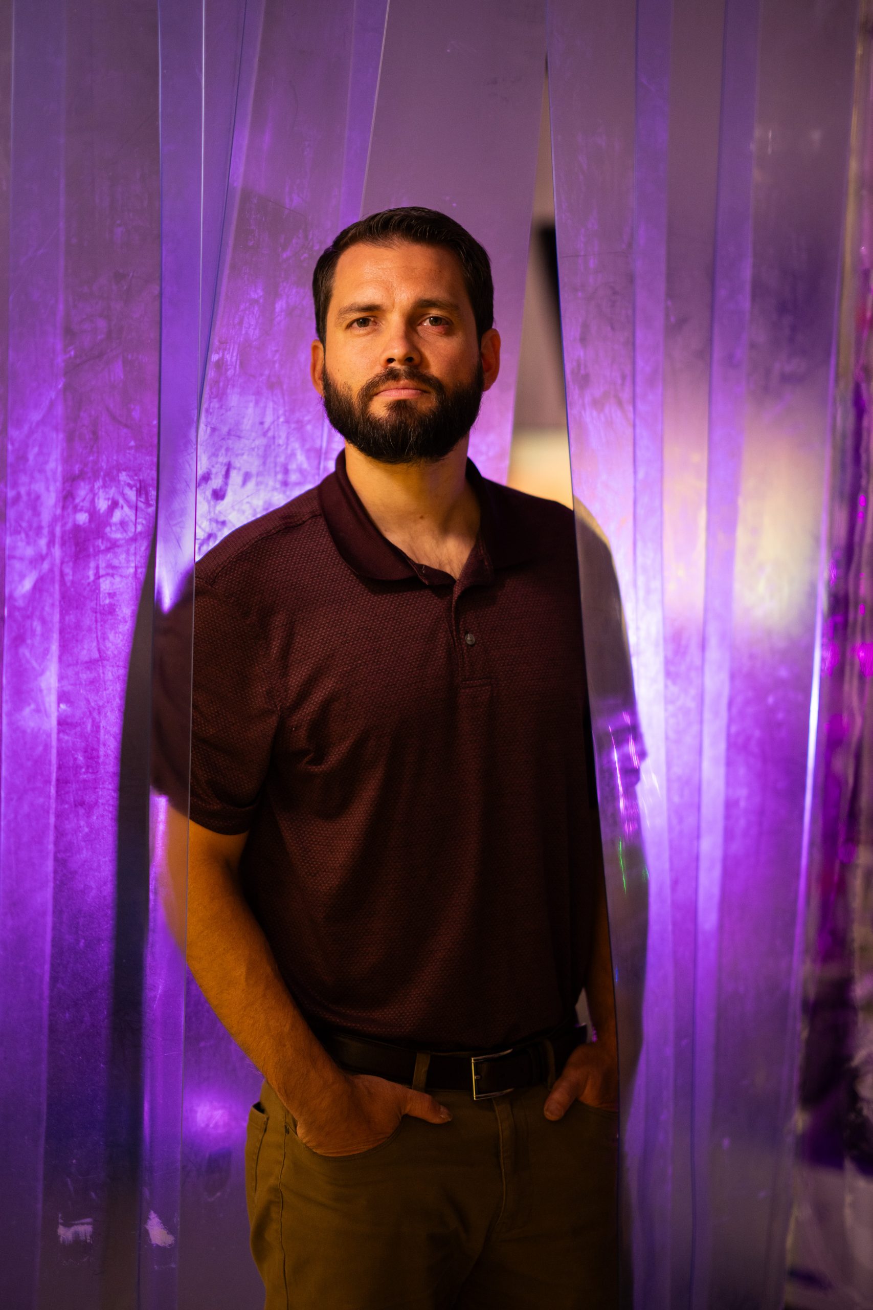 Sandia Engineer Brad Salzbrenner helped develop more efficient testing for personal protective equipment.