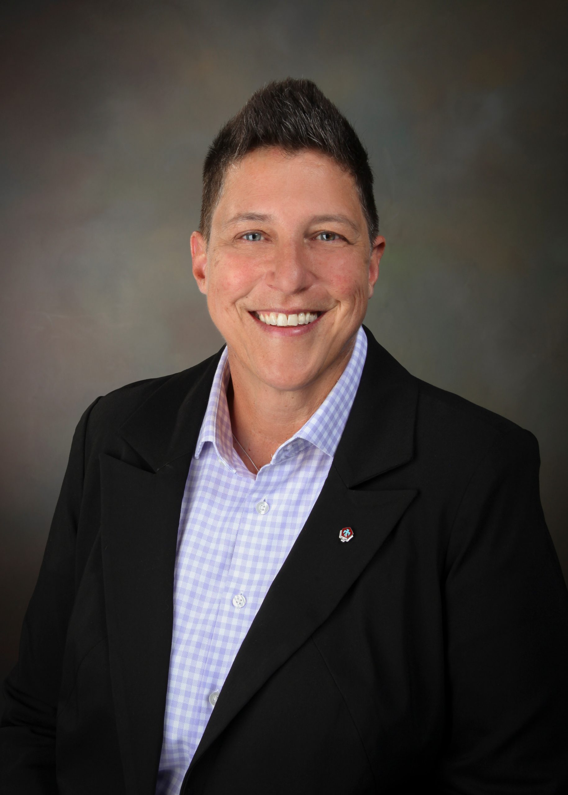 Chris LaFleur, a Sandia National Laboratories fire protection engineer, received a SWE 2021 Advocating for Women in Engineering Award for her service as chair of the Sandia Pride Alliance Network, especially her work to make Sandia a more supportive workplace for transgender individuals. Photo by Lonnie Anderson