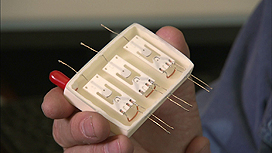 Click here to view footage of the neutristor.