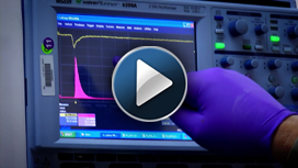 Click on the thumbnail to view video footage of researchers demonstrating and explaining spectral shape discrimination.