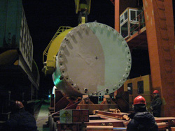 Crews worked day and night to make sure the casks made it to their long-term destination.