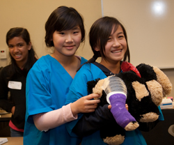 EYH attendees in California pose with the 
