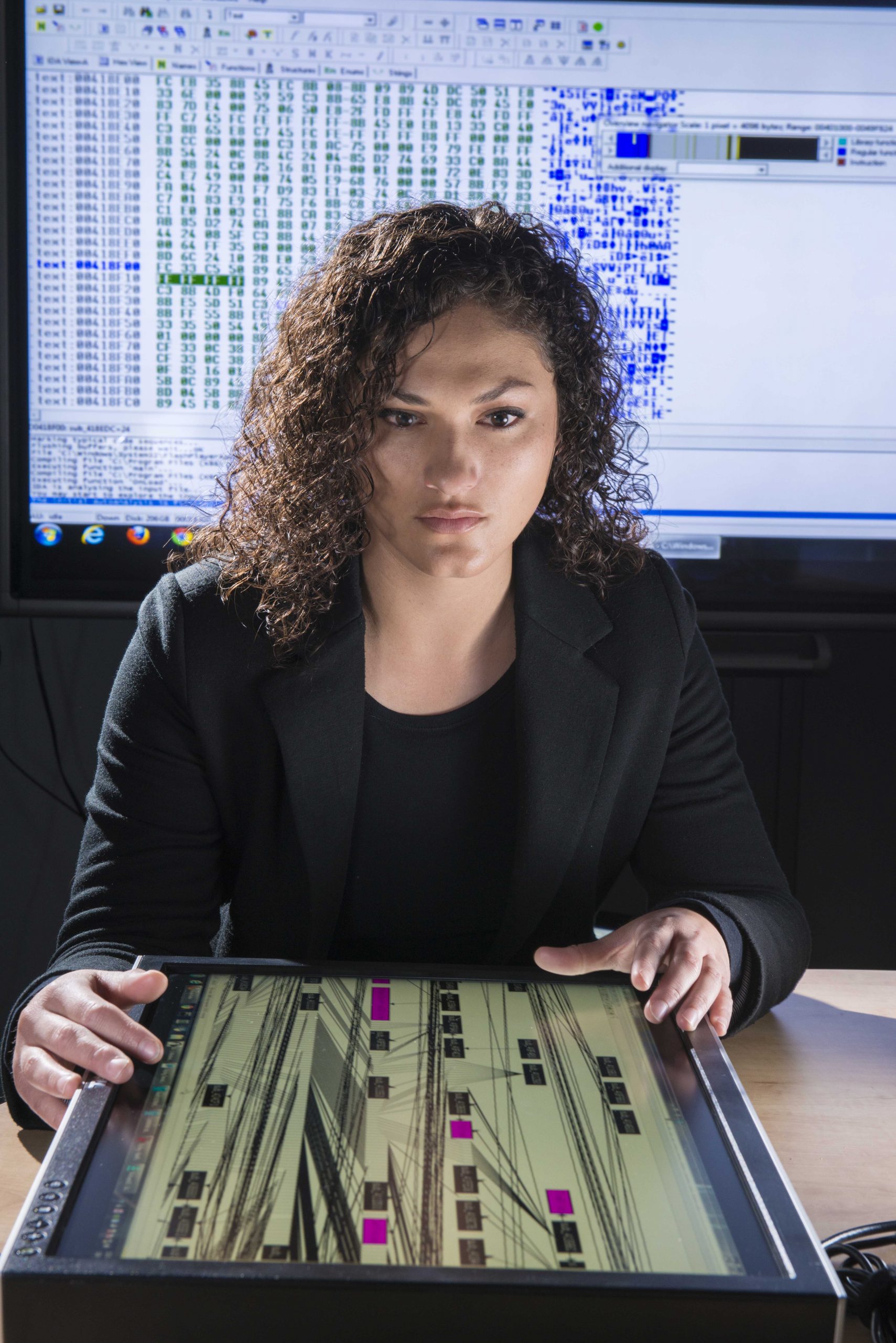 Cyber researcher Armida Carbajal tracks cyberthreats at Sandia National Laboratories, which has created free cyber research tools for academic and research institutions.
