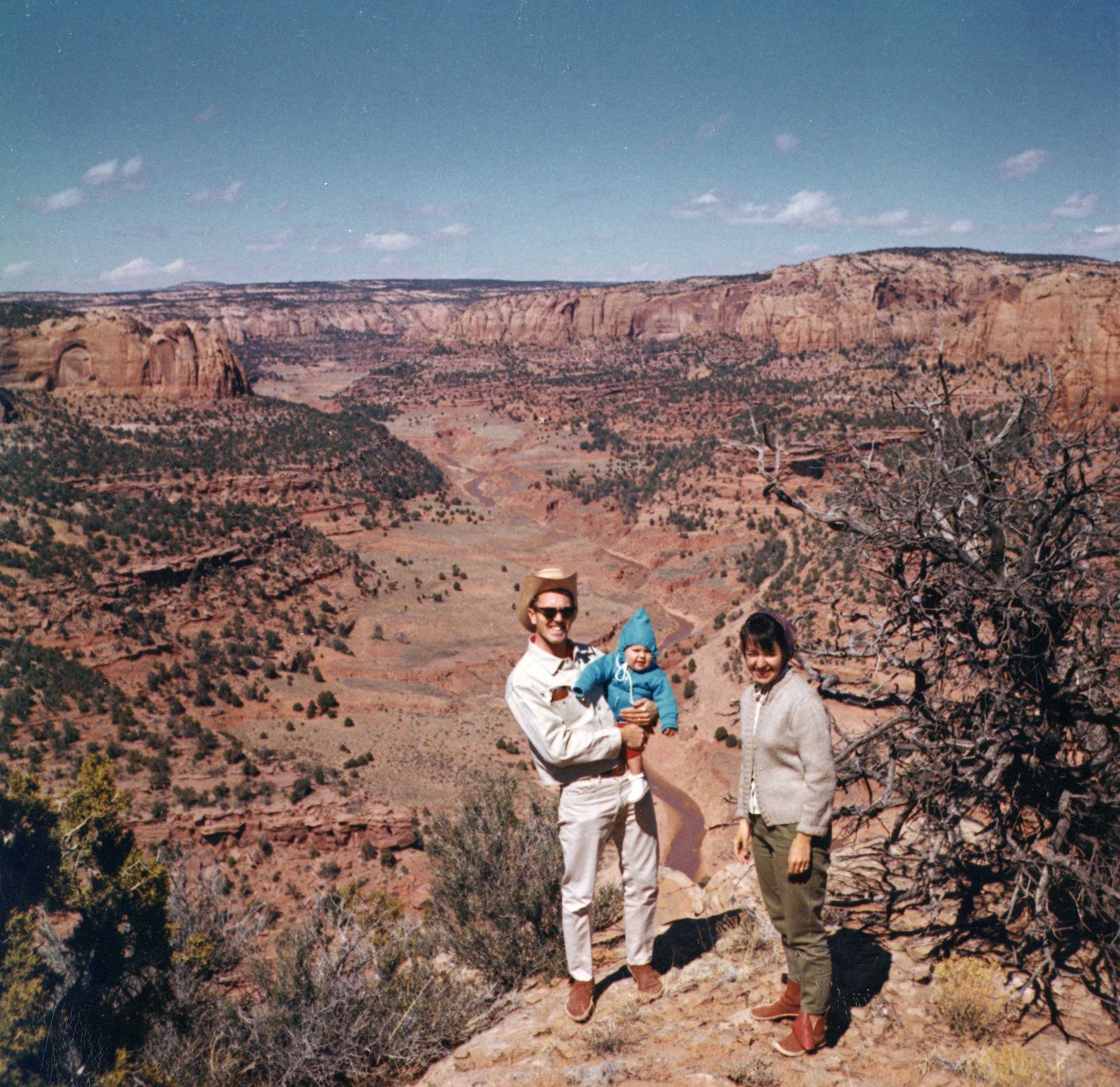 In the spring of 1966, Arthur Vall-Spinosa, his wife and daughter enjoyed the beauty of the Tuba City, Arizona, area. Vall-Spinosa, the new medical director at Sandia National Laboratories, worked seven years at the Indian Health Service Hospital on the Navajo Reservation.