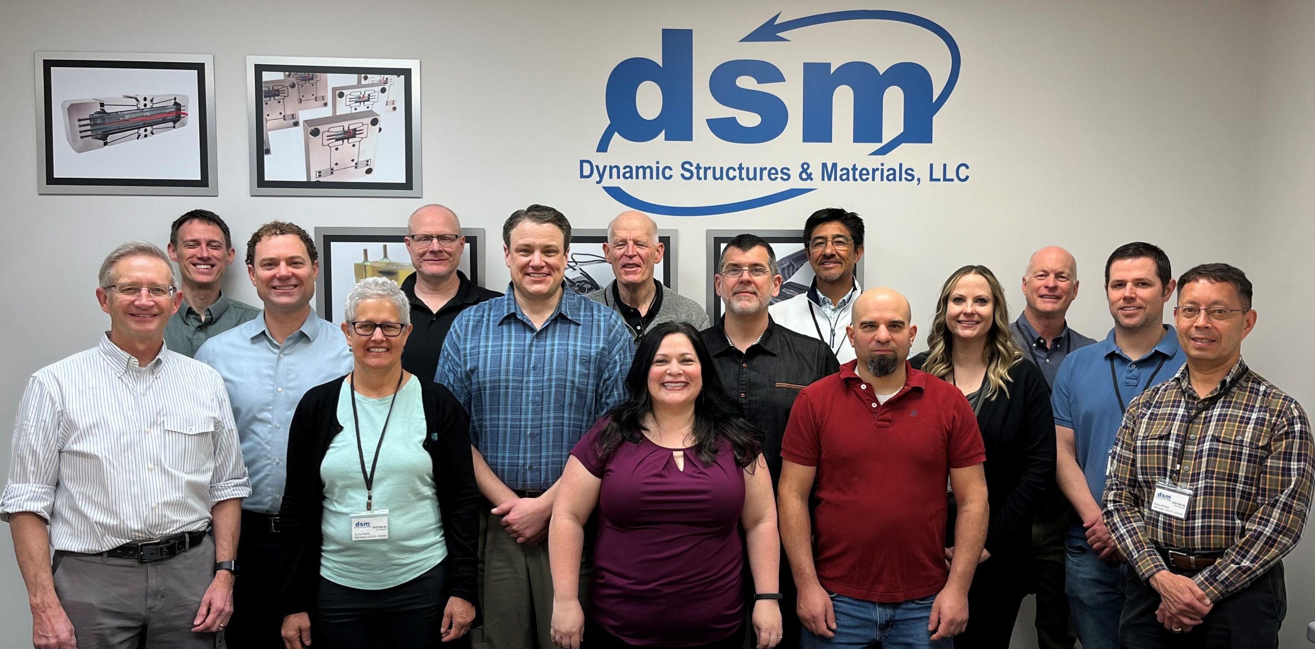 The DSM team welcomes the Mentor-Protégé team from Sandia National Laboratories during a site visit in March.