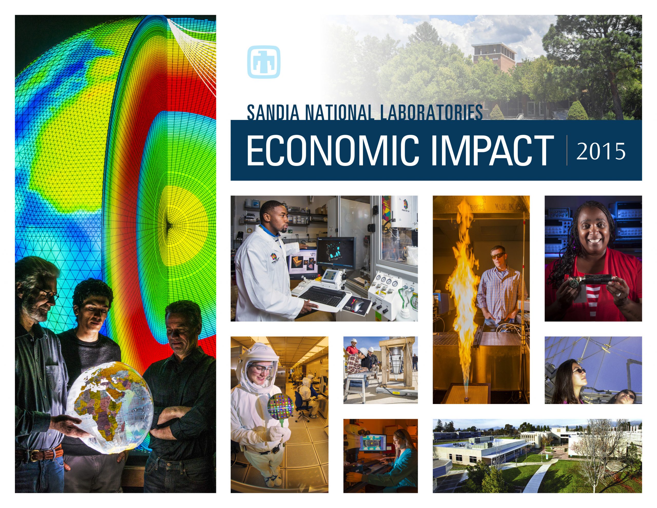 The 2015 Sandia National Laboratories Economic Impact report spotlights the labs' spending and role in the economy.