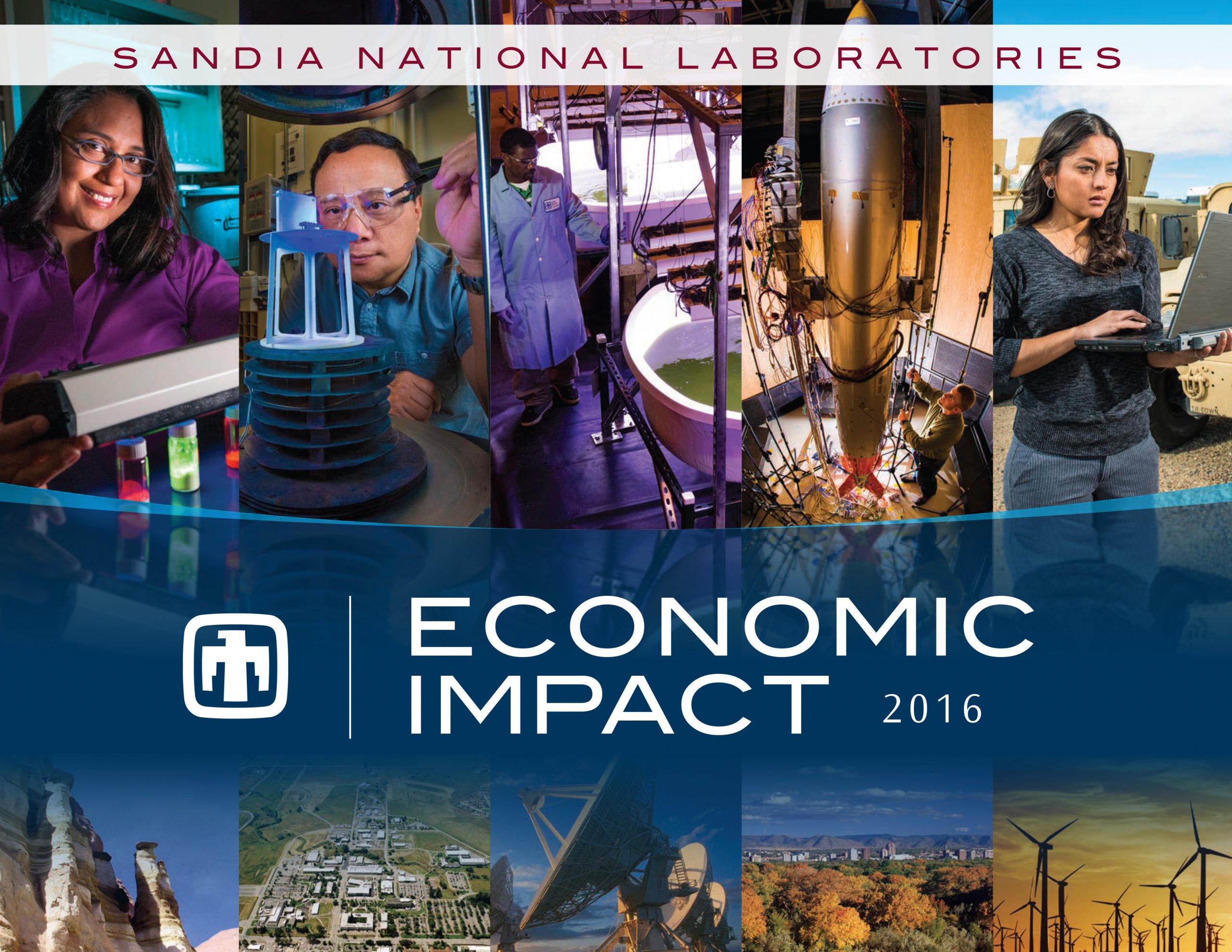 Sandia National Laboratories' 2016 Economic Impact brochure breaks down spending and spotlights Sandia's role in the economy.