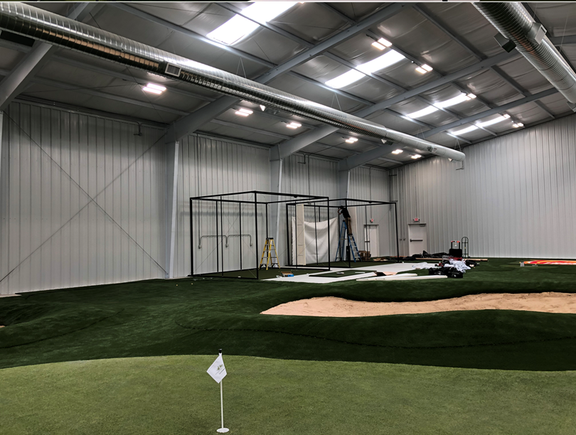 Pluma’s other projects include a 16,000-sq-ft indoor golf facility at the New Mexico Junior College.