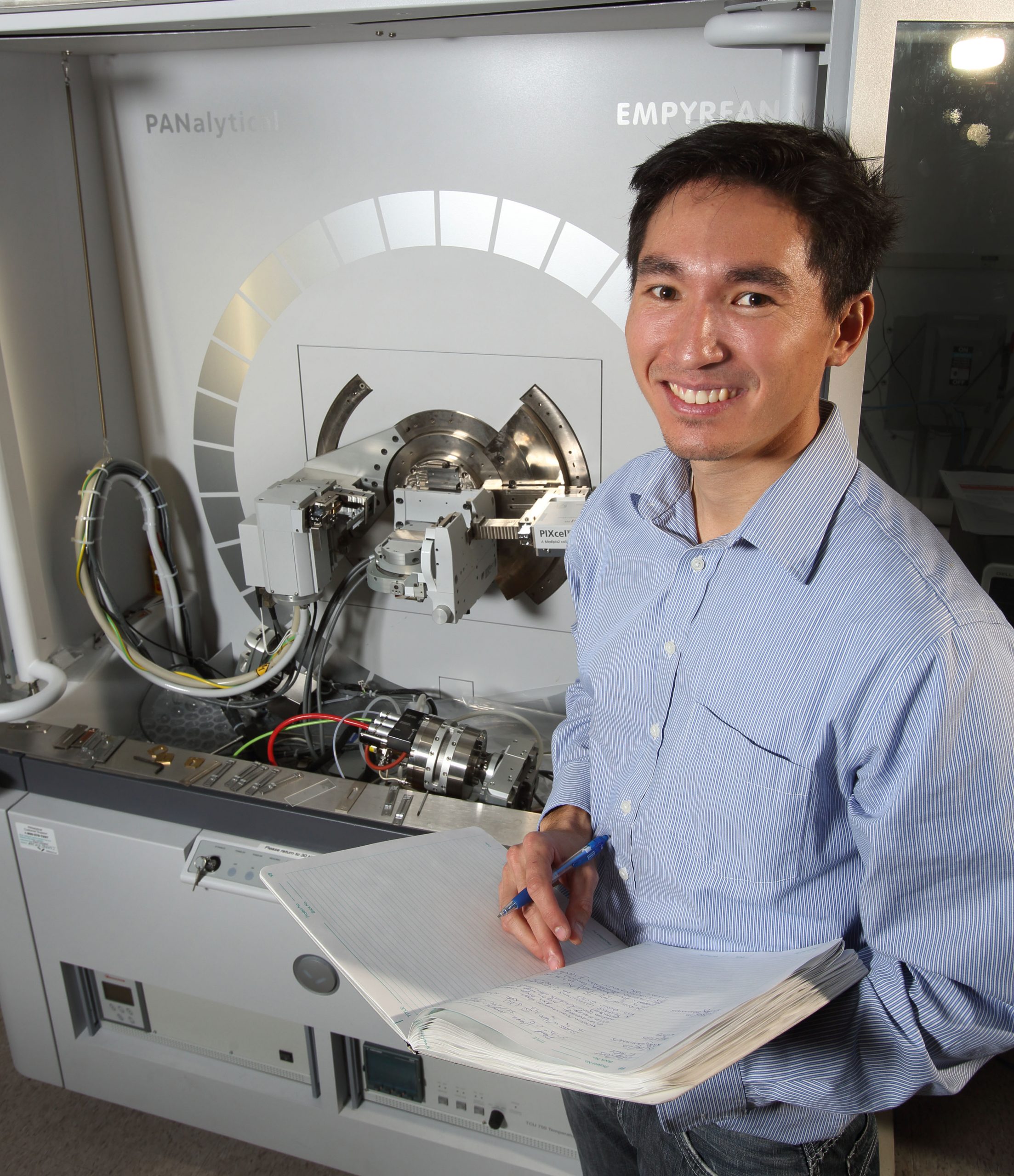 Patrick Feng’s technical expertise and creativity produce new approaches to solving significant problems in national security, said Duane Lindner, director of the Homeland Security and Defense Systems Center at Sandia National Laboratories. “Patrick took a fresh look at how radiation interacts with materials and used his deep understanding of chemical physics to imagine a very novel approach to improved detection materials,” Lindner said.