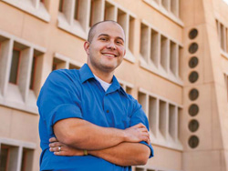 Sean Christopher of Albuquerque joined Sandia's Physical Security Services in March 2012 under the Wounded Warrior Career Development Program. He served in Afghanistan with the National Guard.