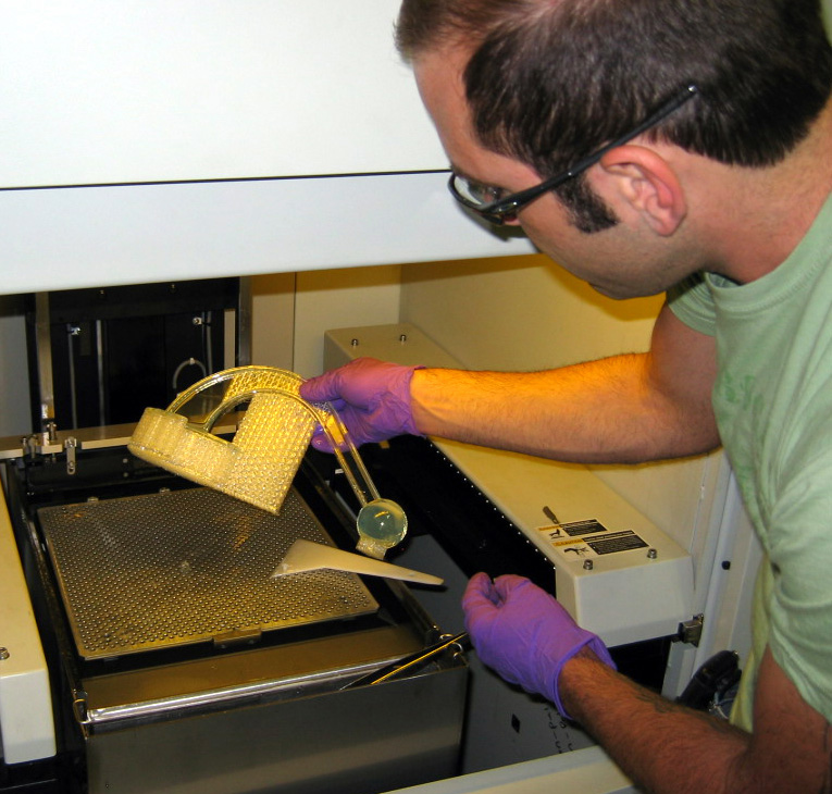 Bart Chavez used Sandia’s rapid prototyping technology to build the first prototype of the Kids Console. Chavez has helped with about 10 other small business projects over the years.