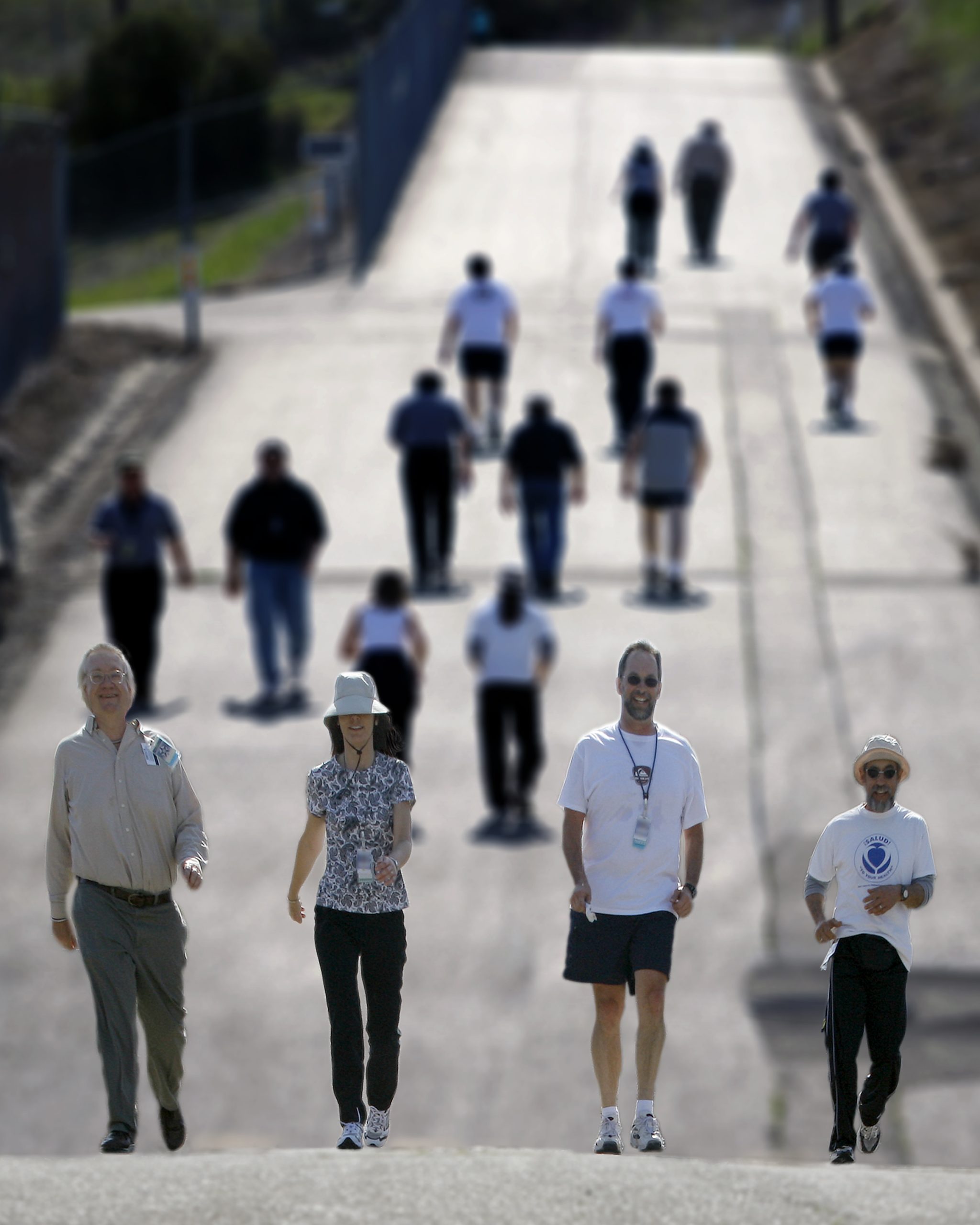 Sandia California's Life Design Center offers mentor-led walking groups and other exercise programs for its employees.