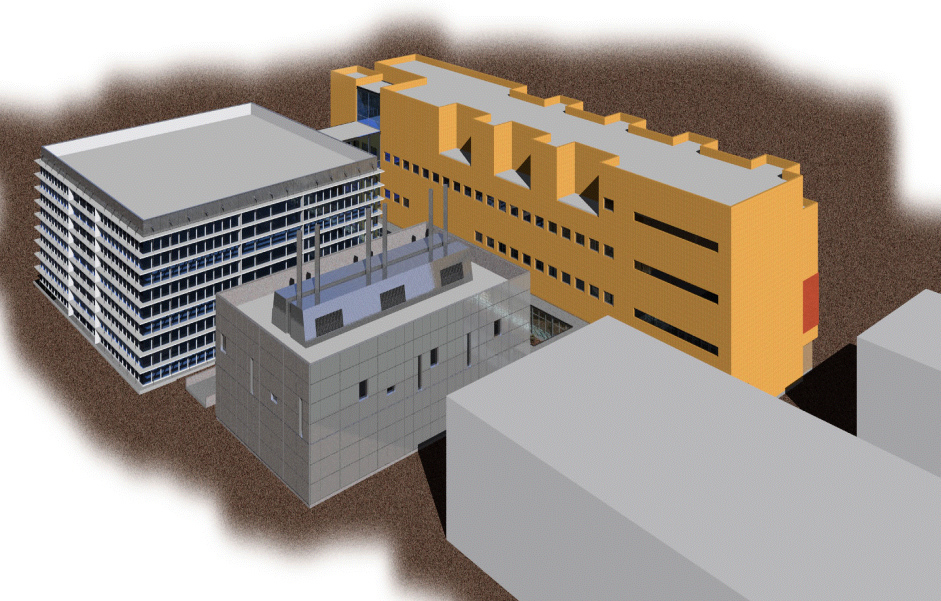 Artist's rendering of MESA - Microsystems and Engineering Sciences Application facility