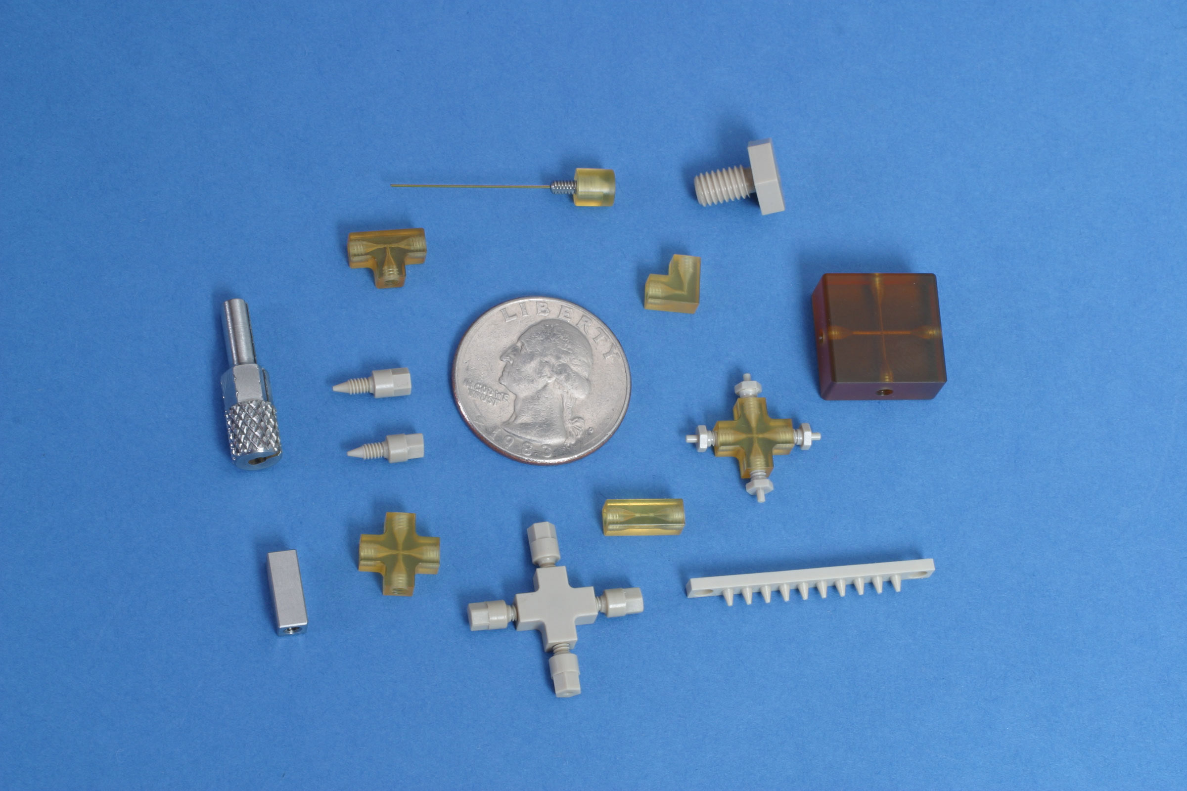 The CapTite™ collection of capillary fittings are based on Sandia’s exclusive one-piece ferrule (patent pending).