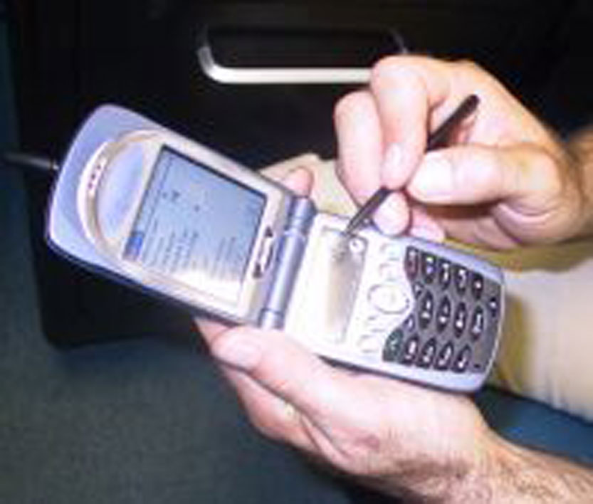 Veterinarians will be able to use a cell phone to enter information into RSVP-A, an Internet-based system for rapid detection and reporting of infectious disease outbreaks in cattle.