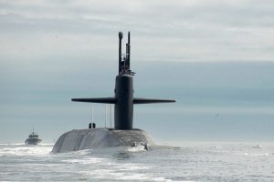 <strong>The W88 Alt 370 program addressed aging issues identified during routine surveillance, enhancing the reliability of a critical element of the sea-based leg of America's strategic deterrent. </strong>(Photo courtesy of the U.S. Navy) Click on the thumbnail for a high-resolution image.