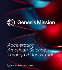 <strong>Sandia National Laboratories will lead six projects and contribute to 17 partner-led efforts through the U.S. Department of Energy's Genesis Mission.</strong> (Image courtesy of DOE)