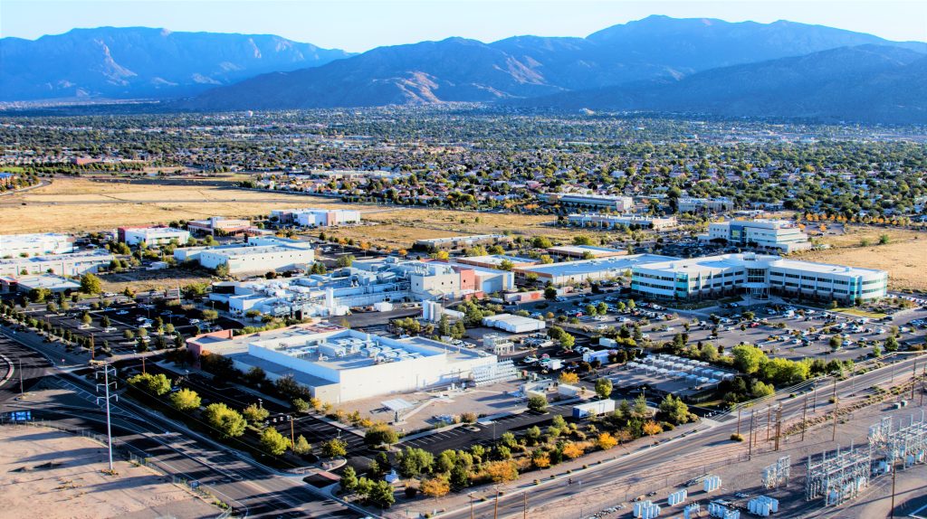 <strong>The Sandia Science & Technology Park is credited with generating $8.6 billion in wages, nearly 6,600 jobs and $4.85 billion in taxable consumer spending since 1998.</strong> (Photo courtesy of Sandia National Laboratories) Click on the thumbnail for <a href=