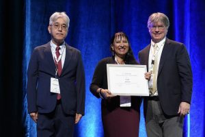 <strong>Rekha Rao was named a fellow of the International Association for Computational Mechanics at the organization’s annual conference in Munich, Germany in August. </strong>(Photo by Tara Upchurch/IACM)