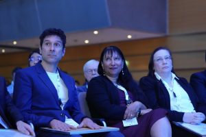<strong>Rekha Rao attending the 2026 IACM conference in Munich, Germany where she became the first Sandia</strong> <strong>employee to be elected an IACM fellow.</strong><br>(Photo by Tara Upchurch/IACM)