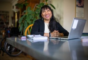<strong>Rekha Rao's work earned her dual recognitions as she was elected a fellow of two professional societies: the Society of Rheology and the International Association for Computational Mechanics. </strong>(Photo by Craig Fritz)