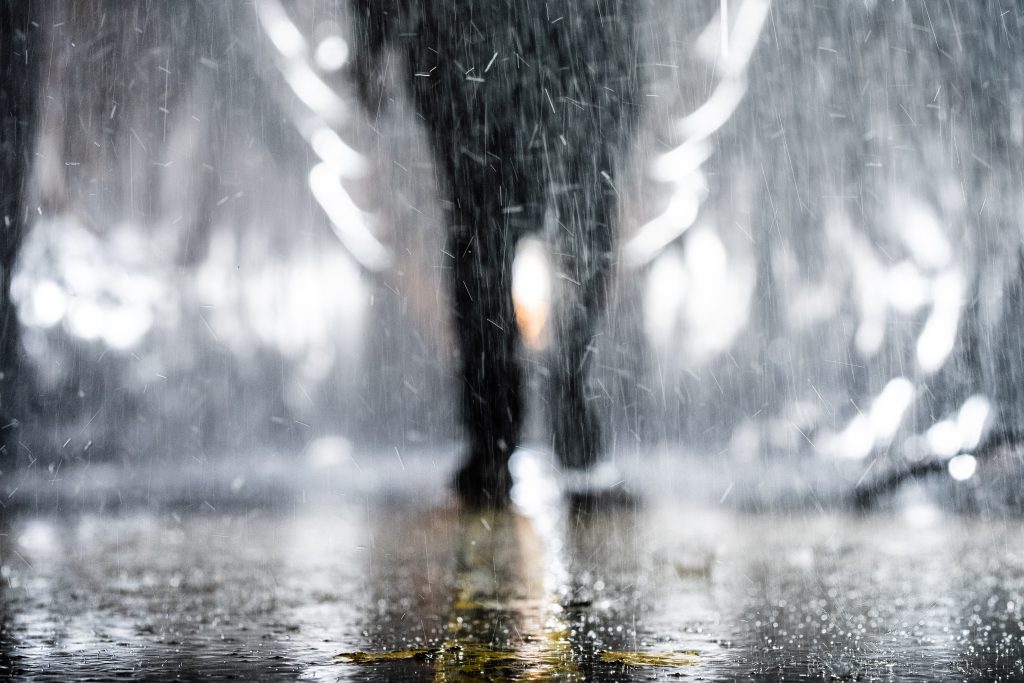 Heavy rain