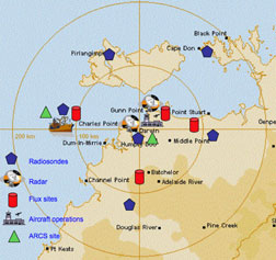 Darwin map